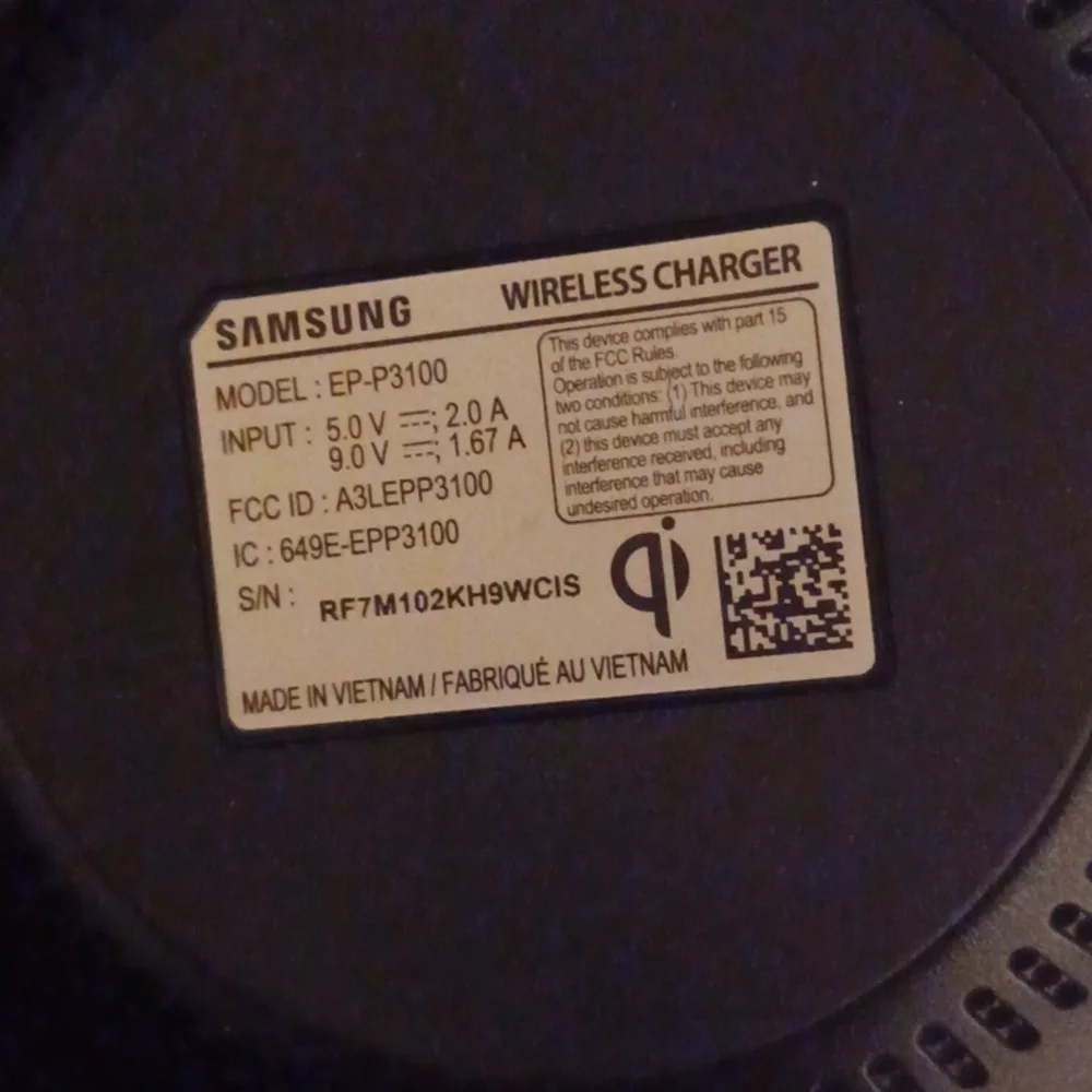Samsung Wireless Charger Pad